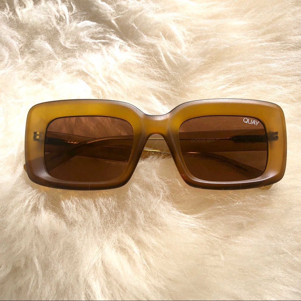 Quay Australia Going Solo Square Sunglasses